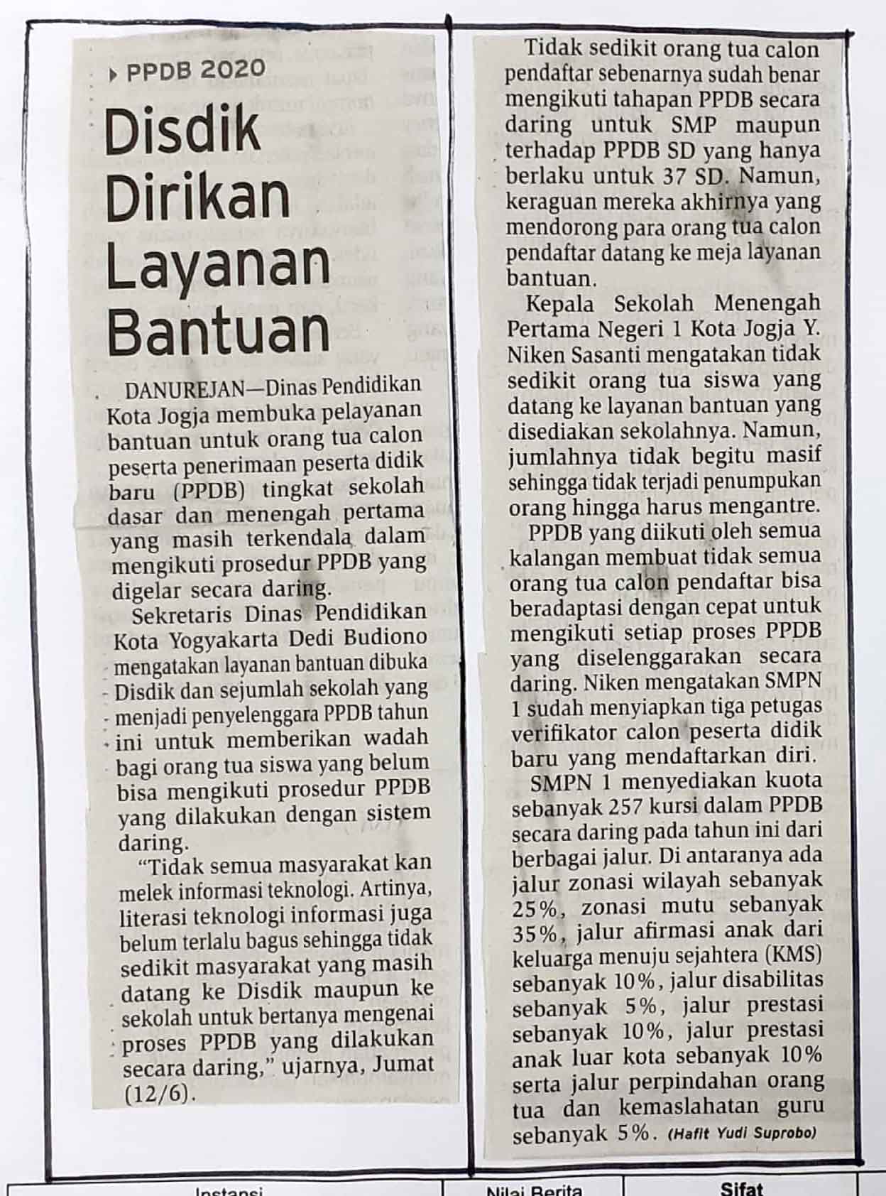 Kliping jogja terbaru