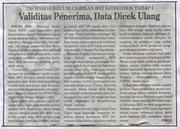 Kliping jogja terbaru