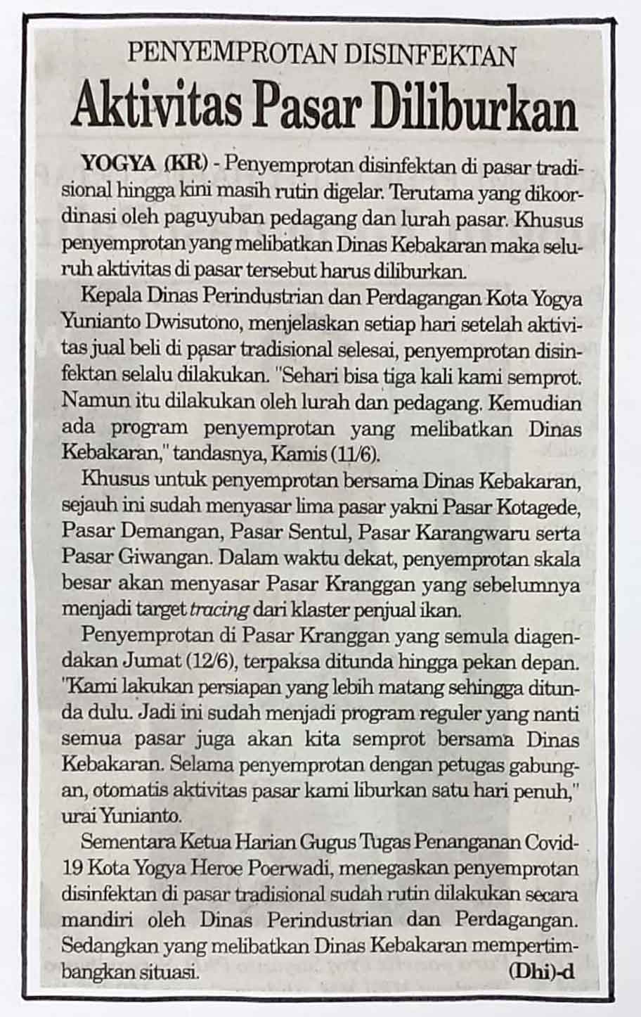 Kliping jogja terbaru