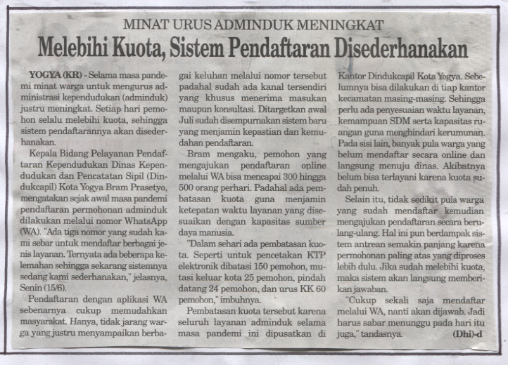 Kliping jogja terbaru