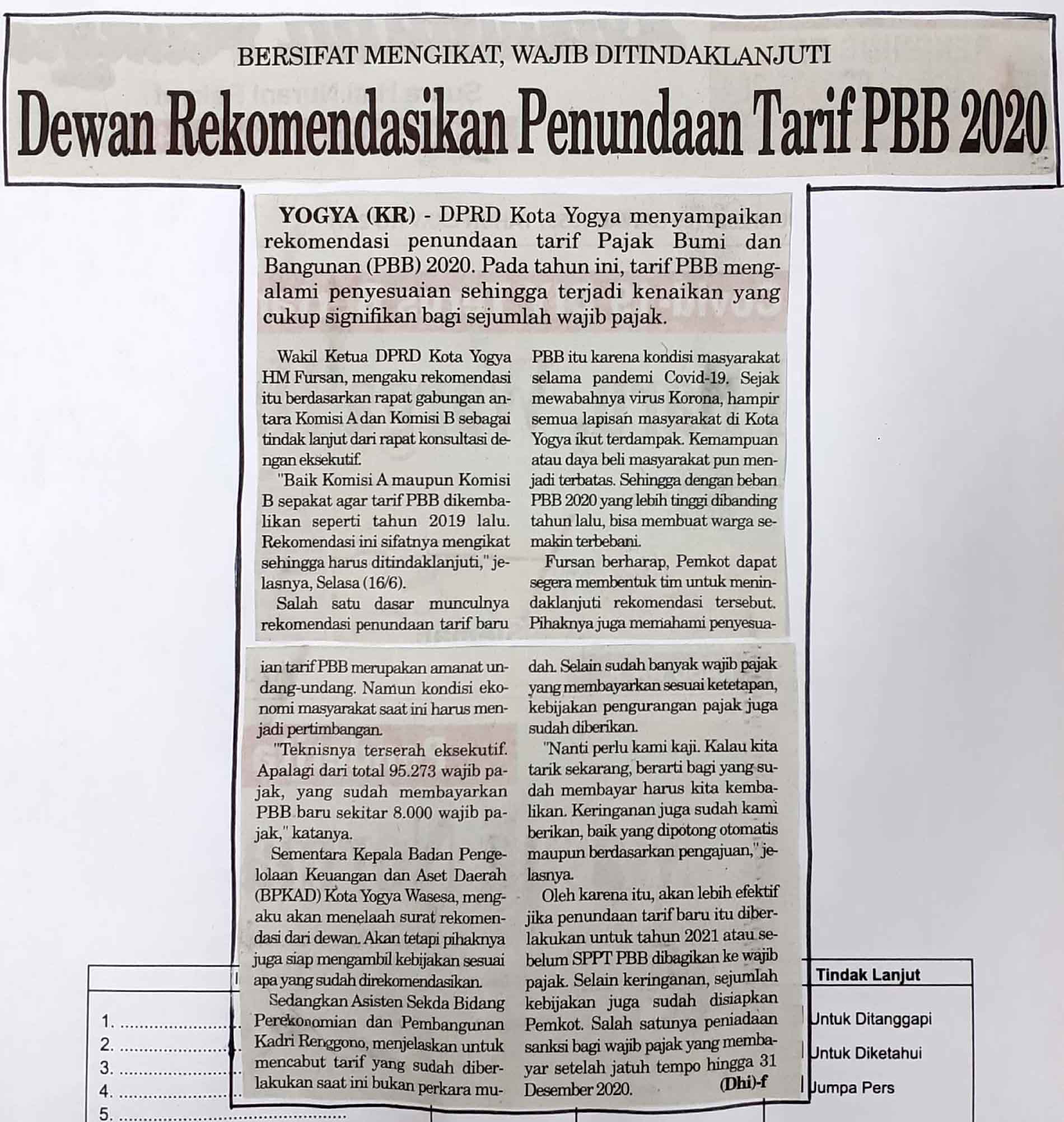 Kliping jogja terbaru