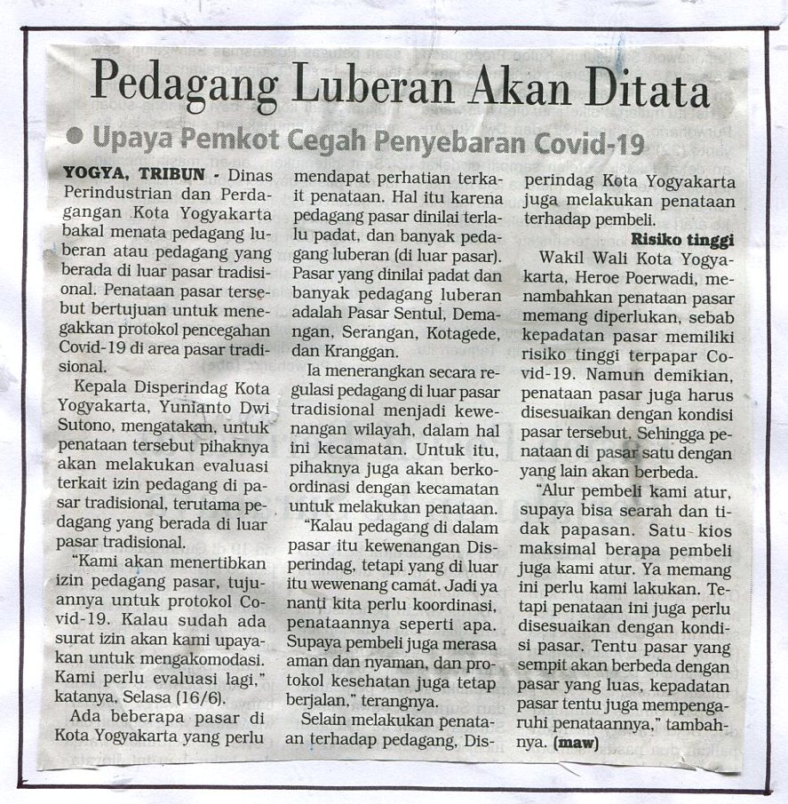 Kliping jogja terbaru