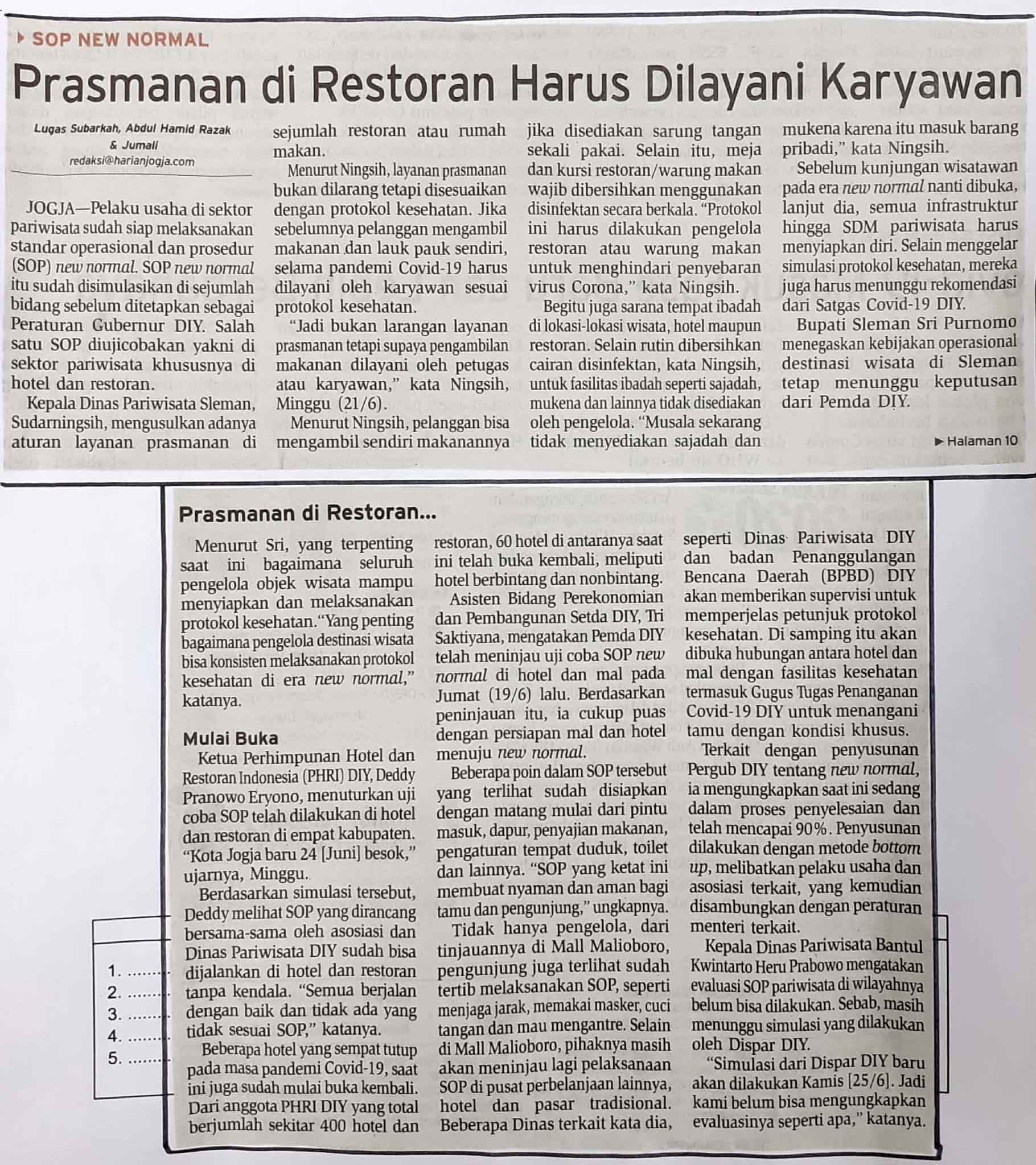 Kliping jogja terbaru