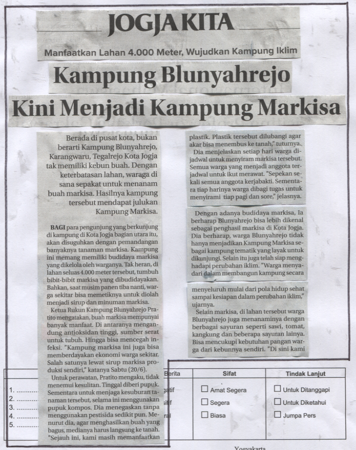 Kliping jogja terbaru