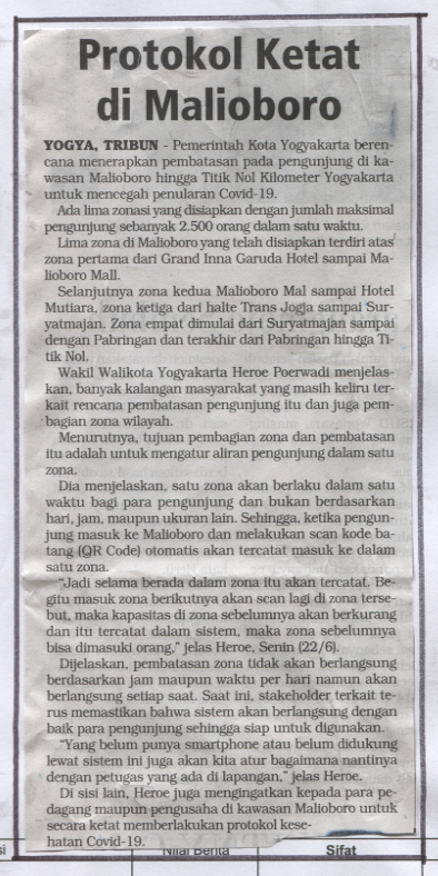 Kliping jogja terbaru