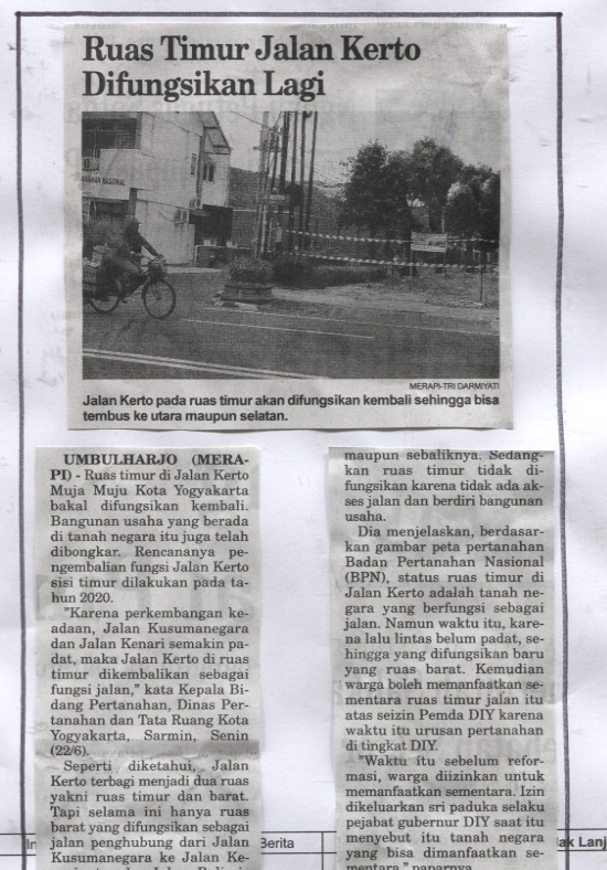 Kliping jogja terbaru