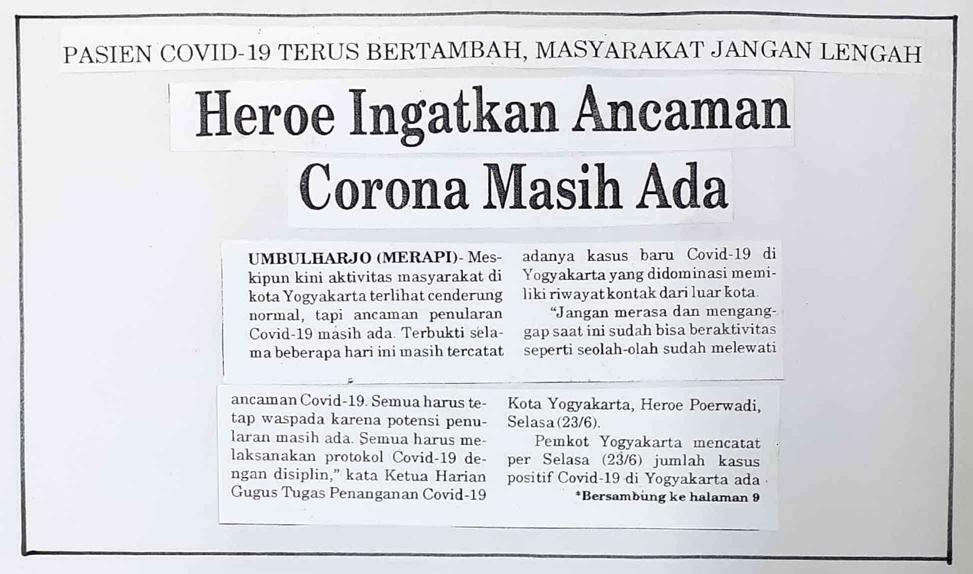Kliping jogja terbaru