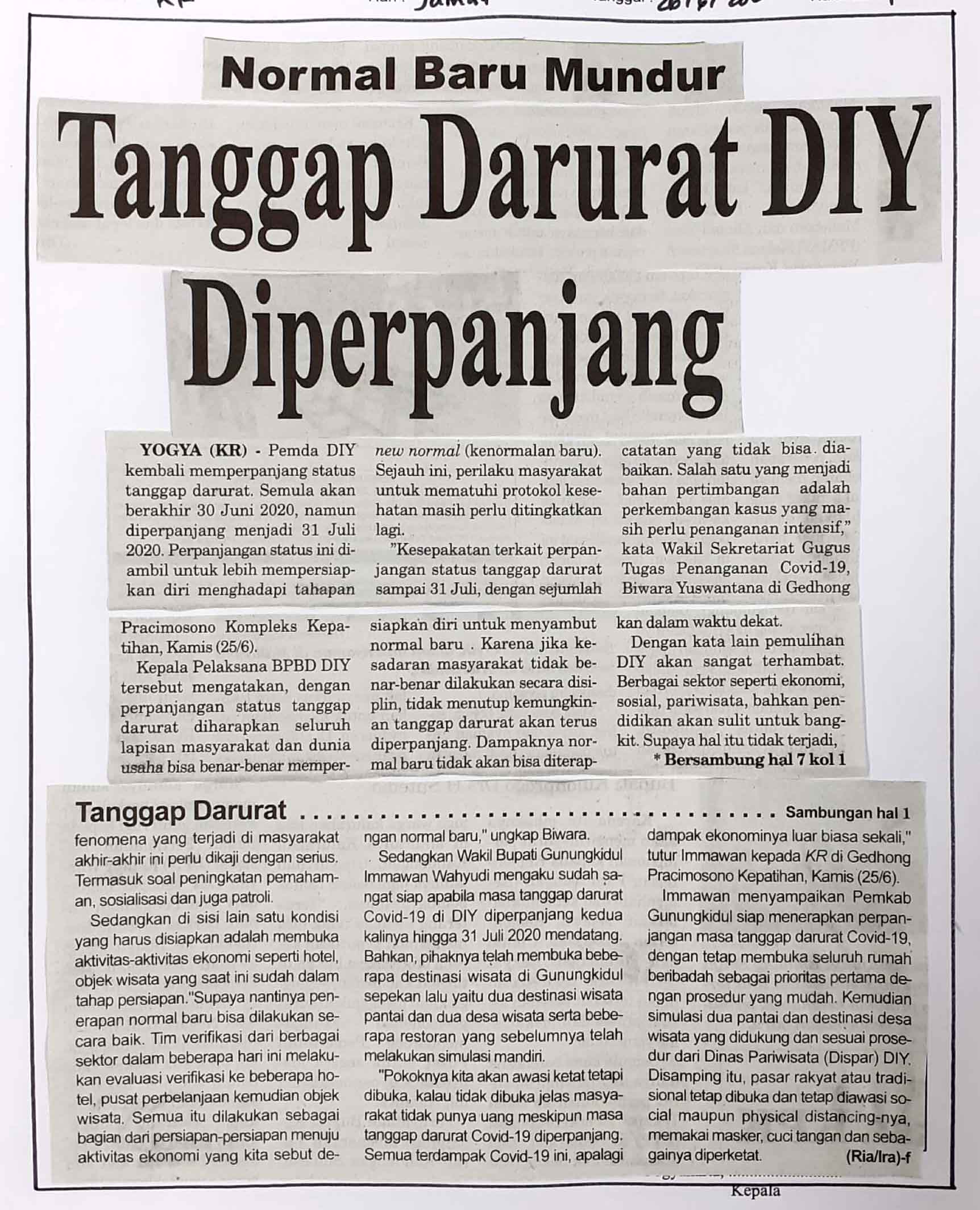 Kliping jogja terbaru