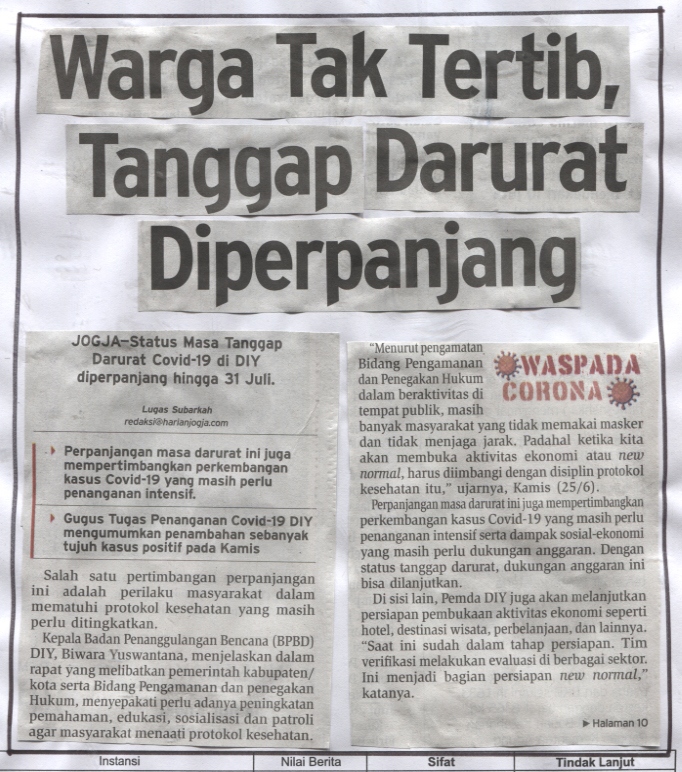 Kliping jogja terbaru