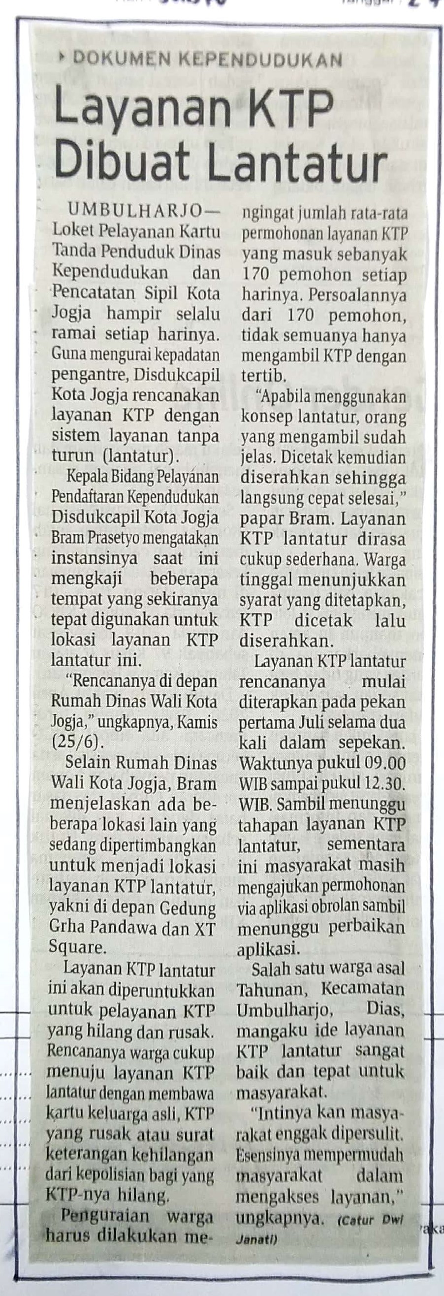 Kliping jogja terbaru