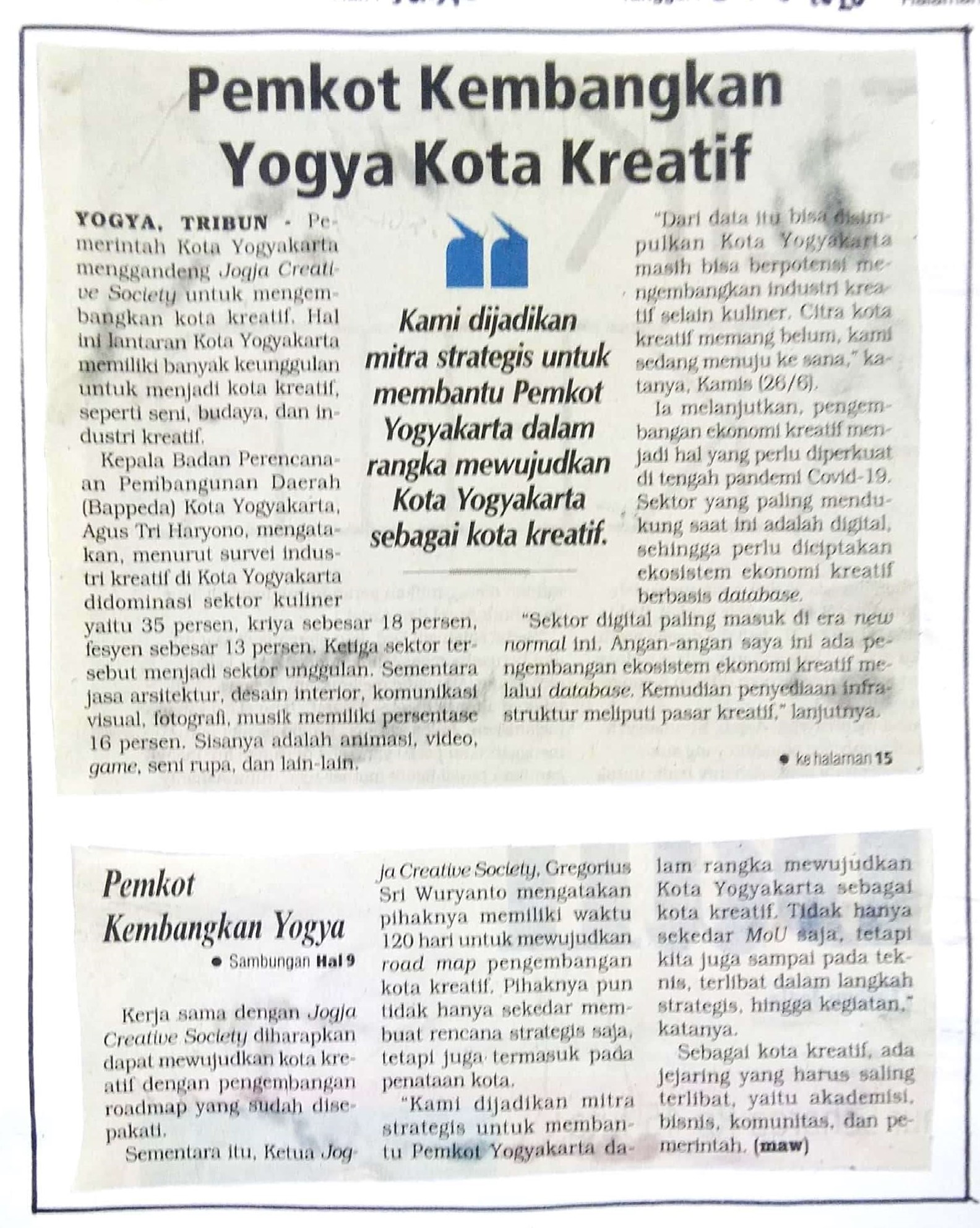 Kliping jogja terbaru