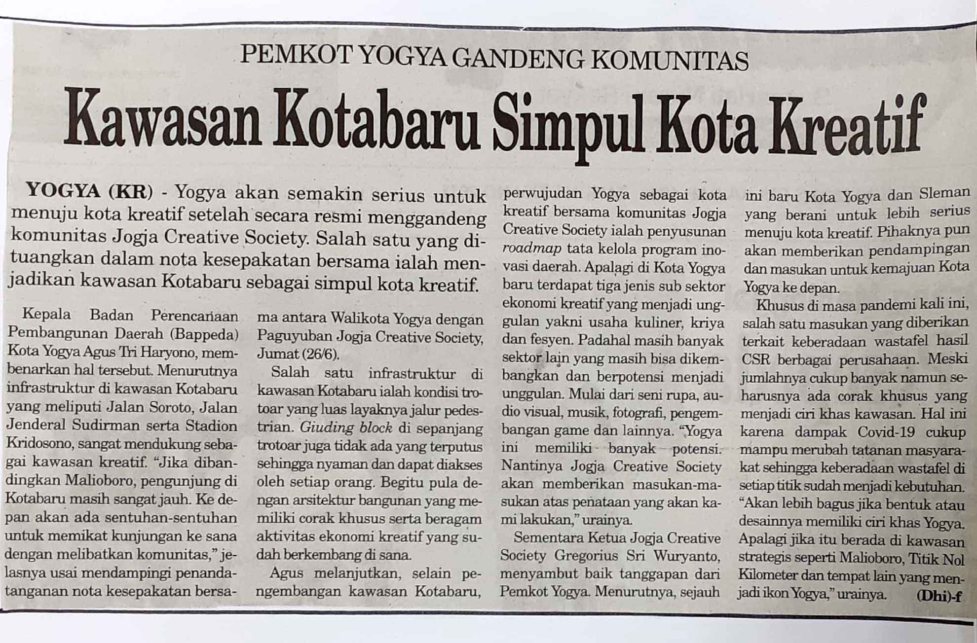 Kliping jogja terbaru