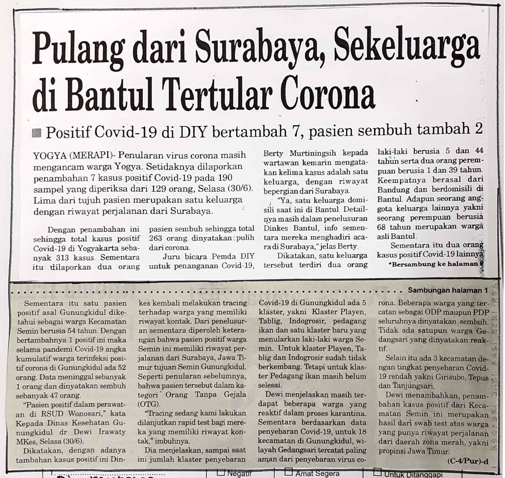 Kliping jogja terbaru
