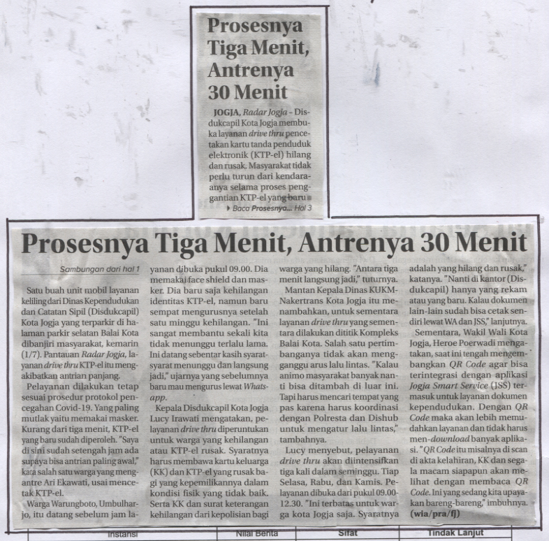 Kliping jogja terbaru