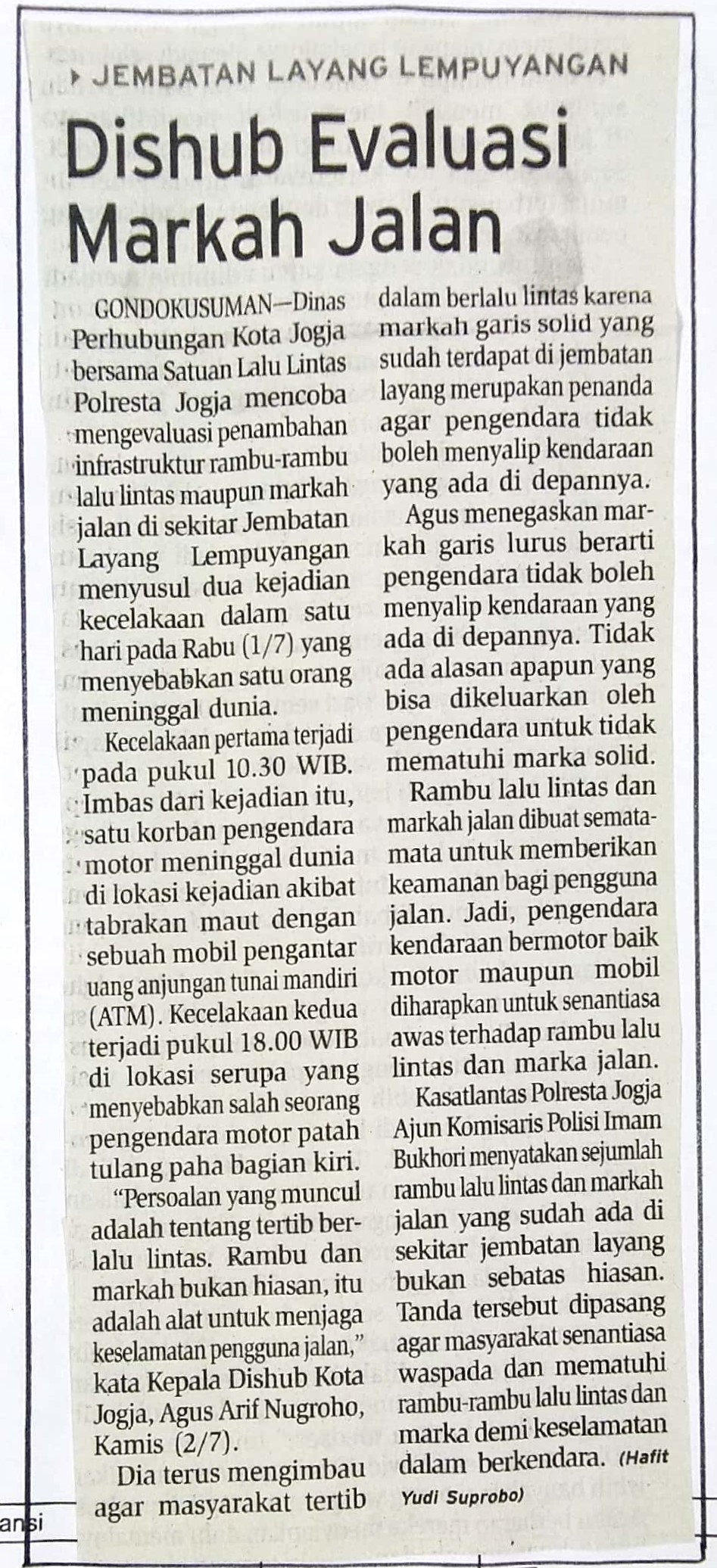 Kliping jogja terbaru