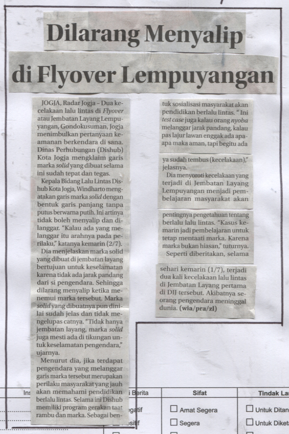 Kliping jogja terbaru
