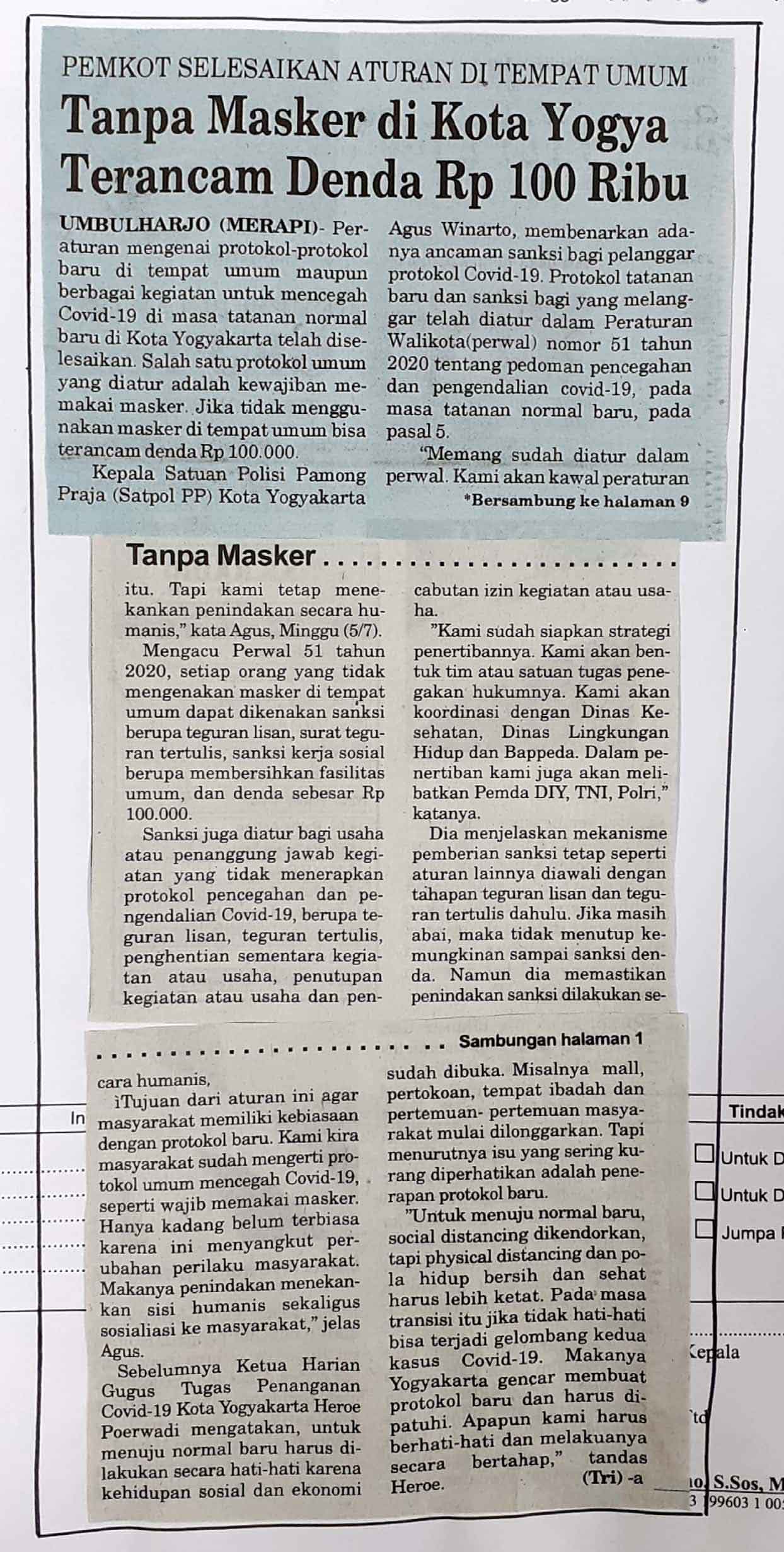 Kliping jogja terbaru