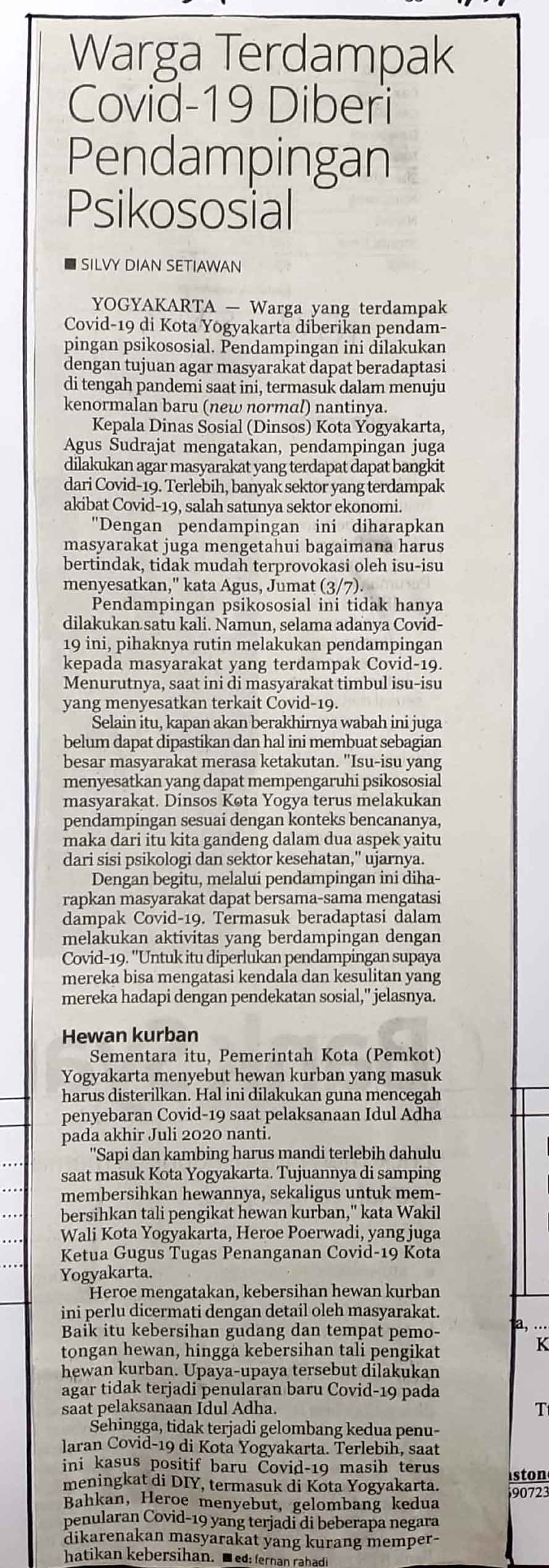 Kliping jogja terbaru