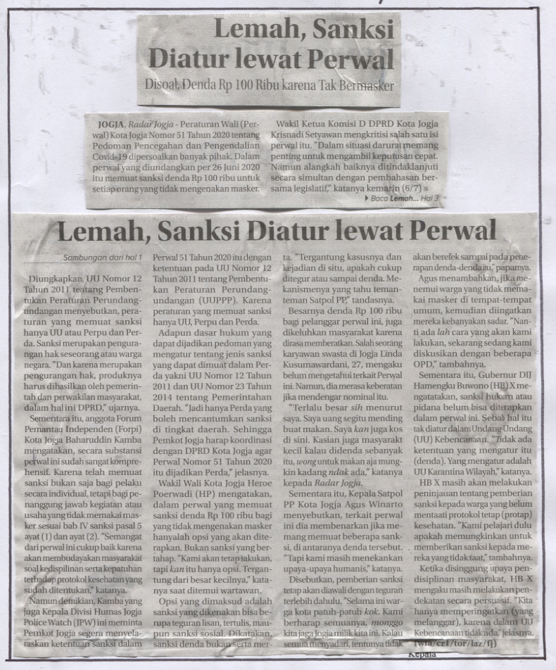 Kliping jogja terbaru