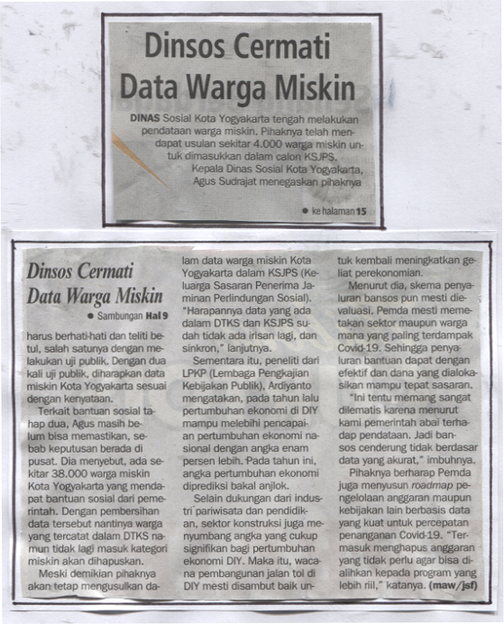 Kliping jogja terbaru