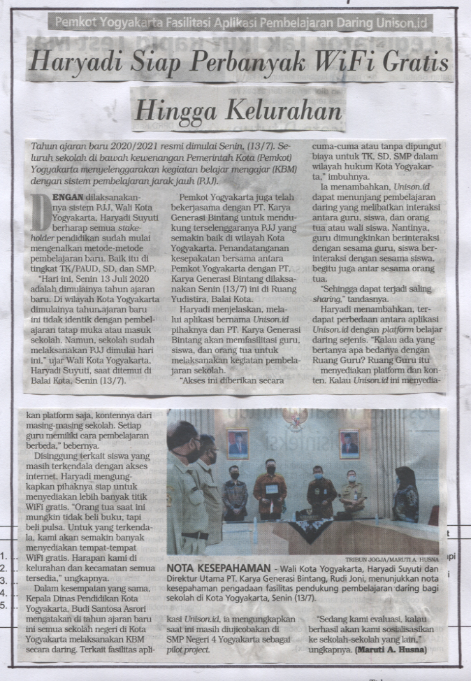 Kliping jogja terbaru