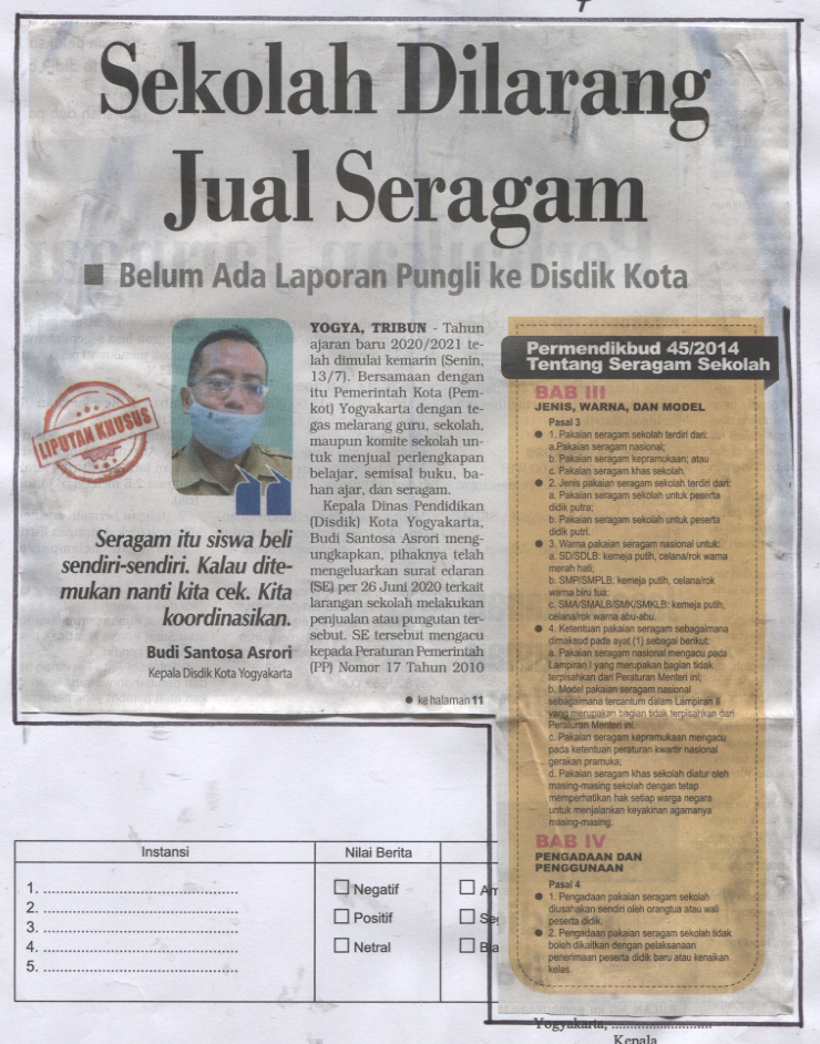 Kliping jogja terbaru
