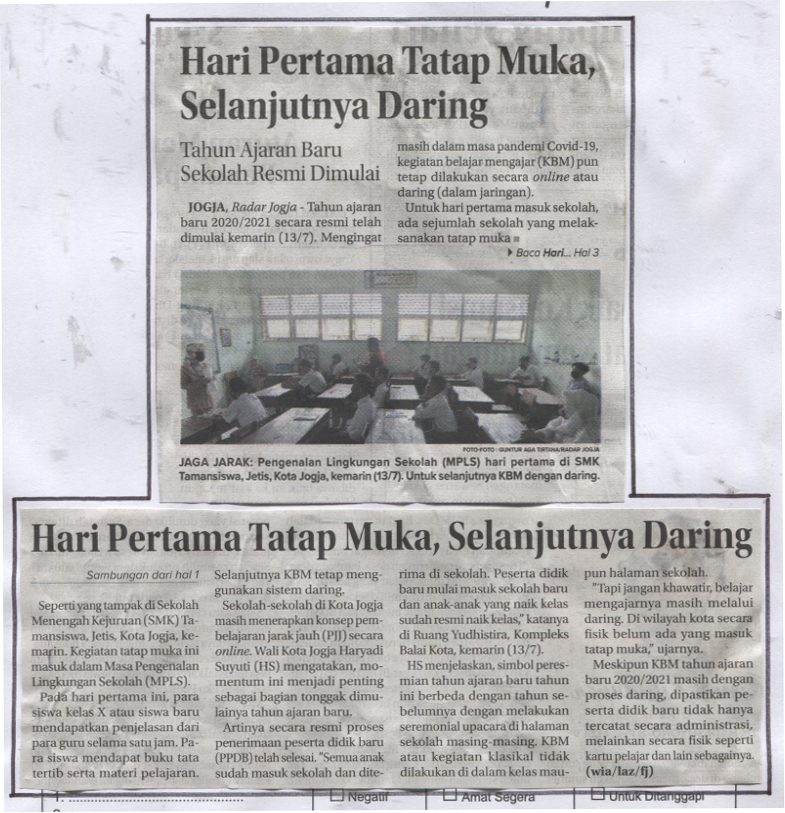 Kliping jogja terbaru