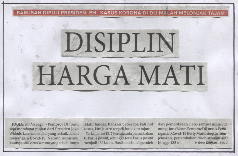 Kliping jogja terbaru