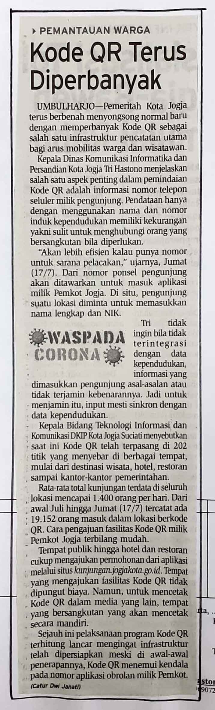 Kliping jogja terbaru
