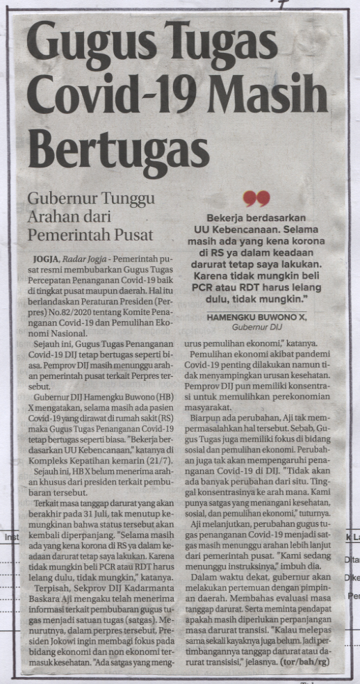 Kliping jogja terbaru