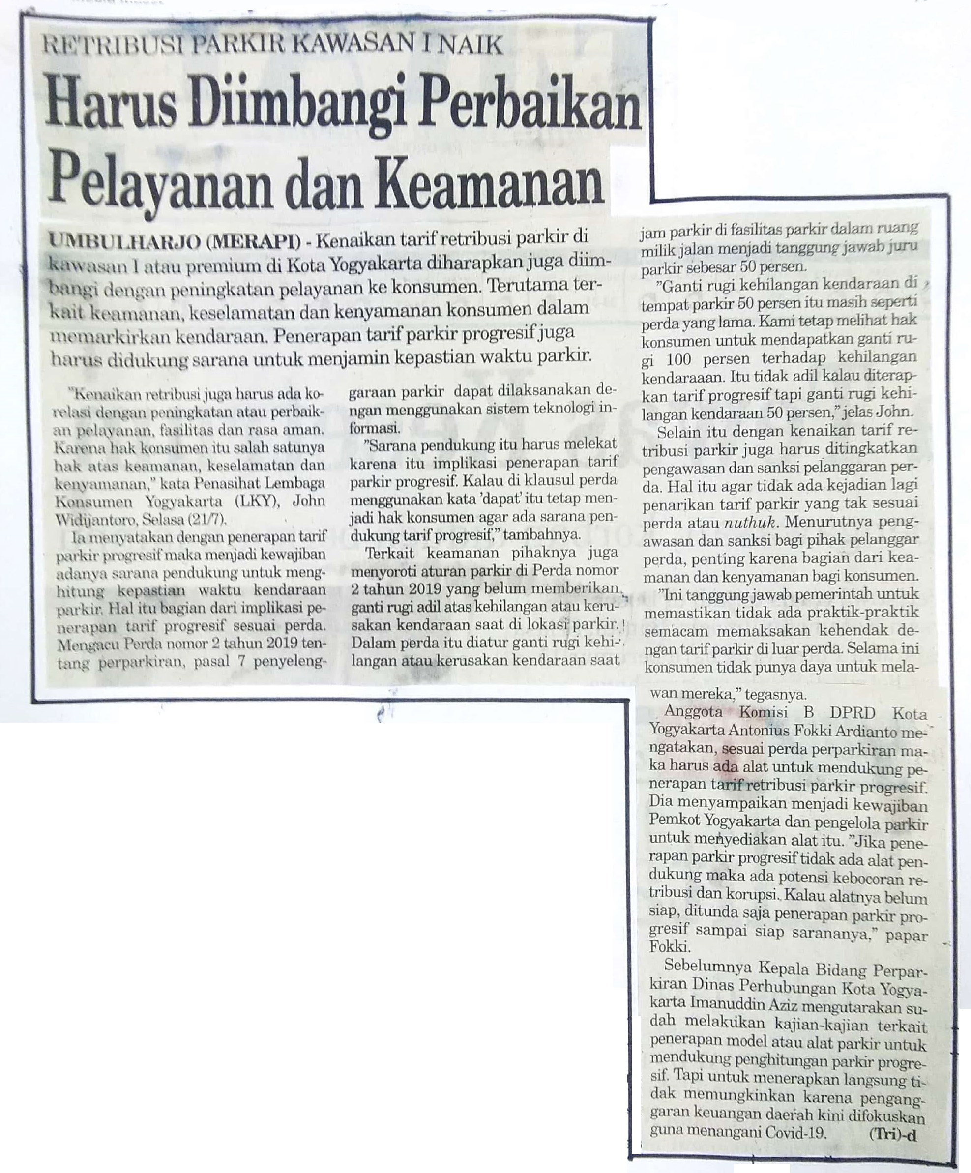 Kliping jogja terbaru