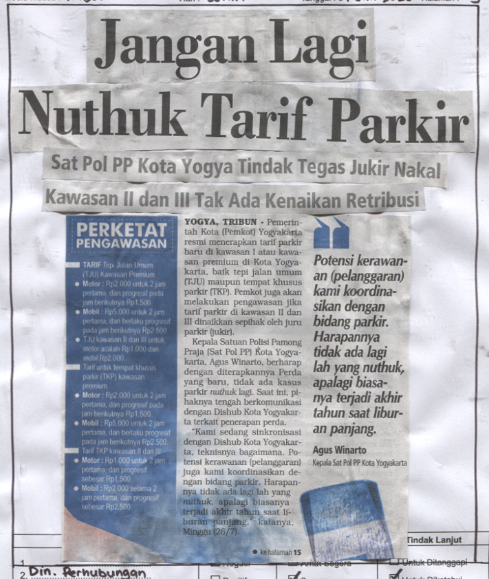 Kliping jogja terbaru