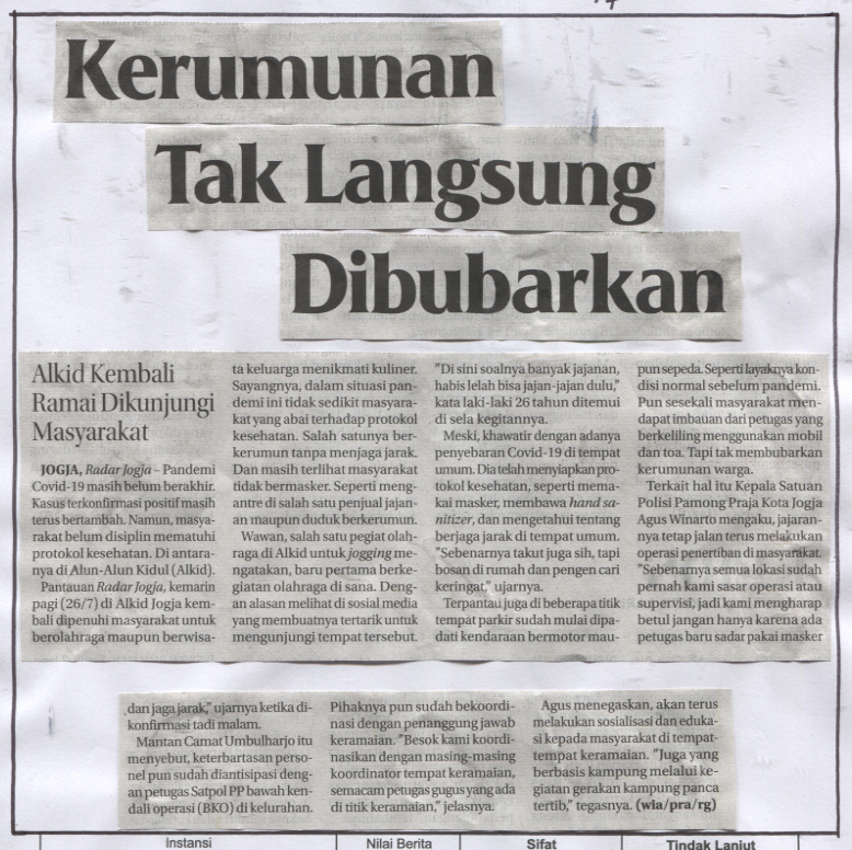 Kliping jogja terbaru