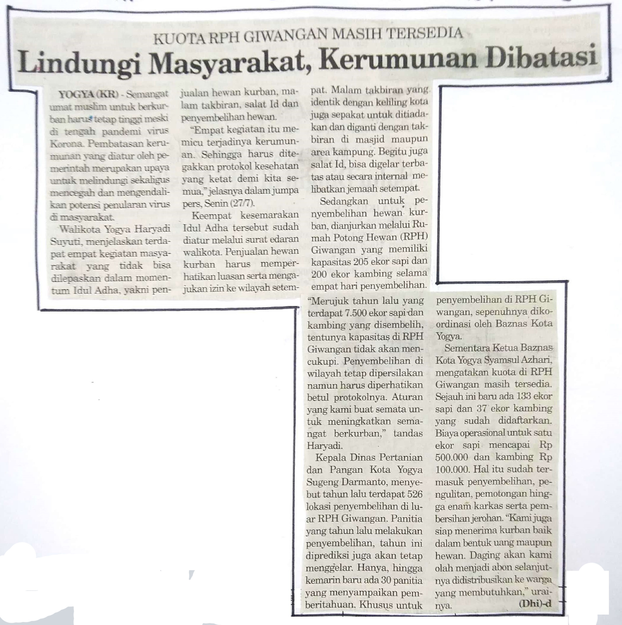 Kliping jogja terbaru