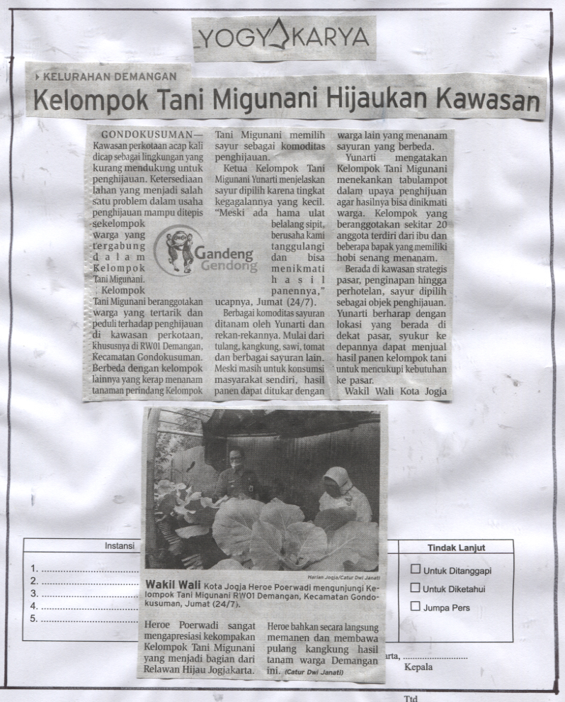 Kliping jogja terbaru