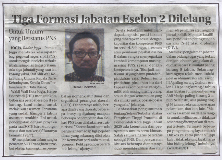Kliping jogja terbaru