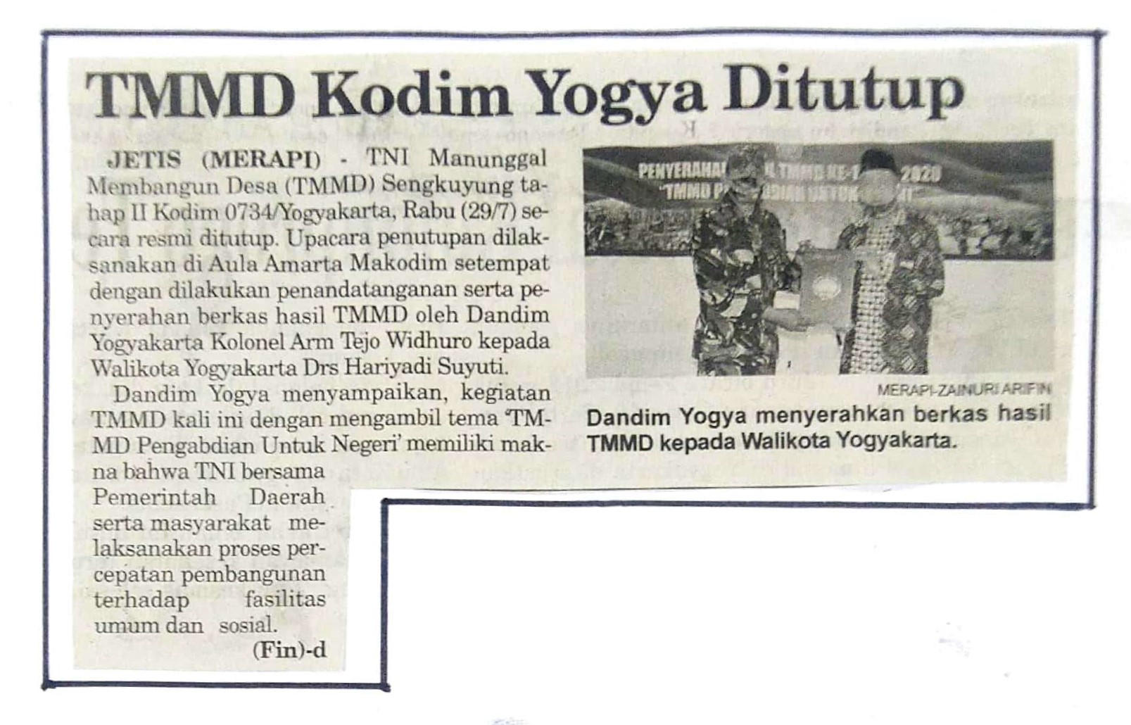 Kliping jogja terbaru
