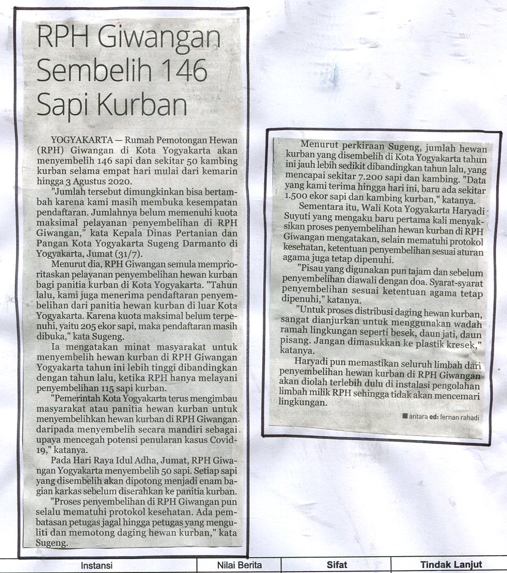Kliping jogja terbaru