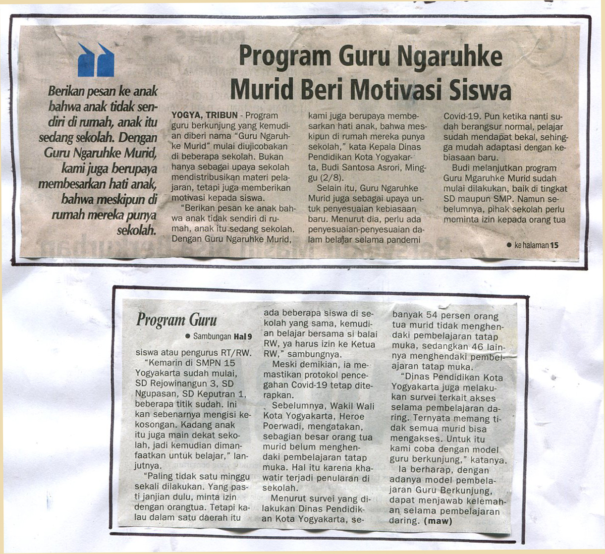 Kliping jogja terbaru