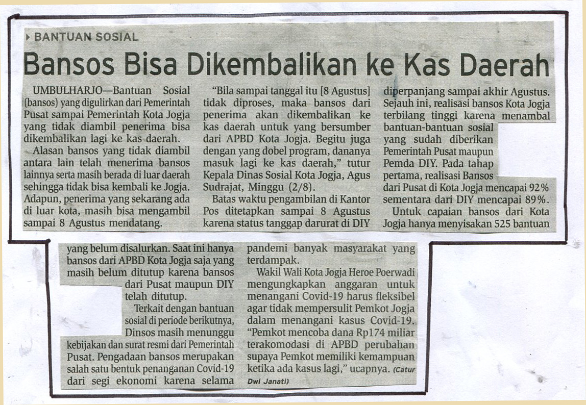 Kliping jogja terbaru