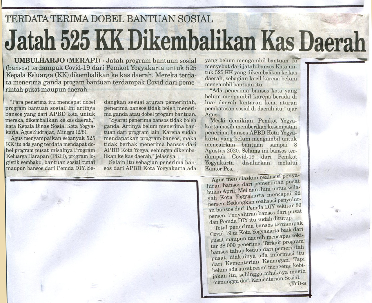 Kliping jogja terbaru