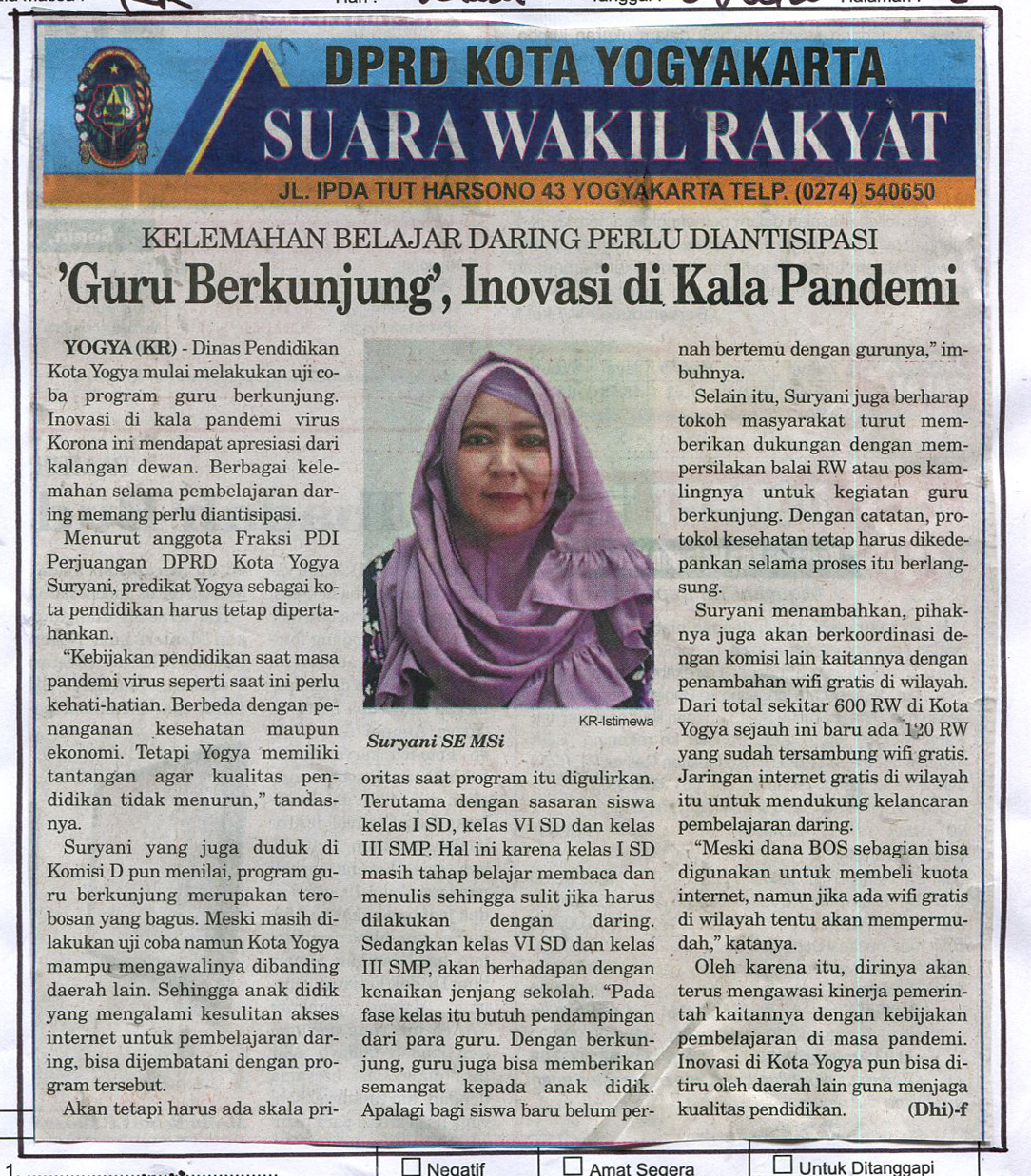 Kliping jogja terbaru