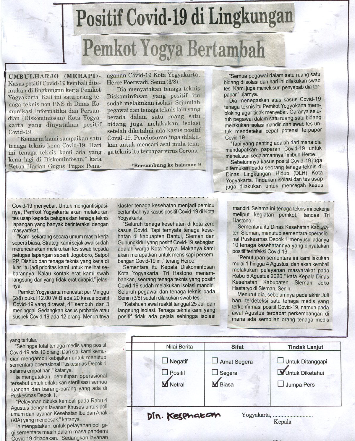 Kliping jogja terbaru