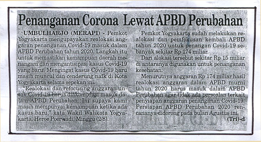 Kliping jogja terbaru
