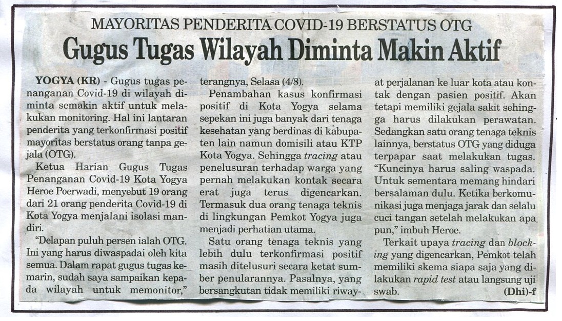 Kliping jogja terbaru
