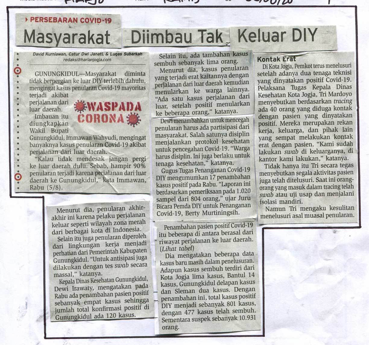 Kliping jogja terbaru