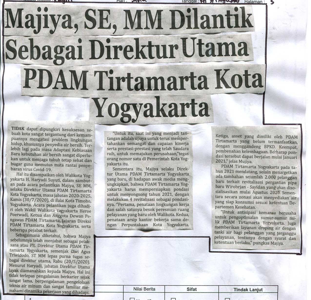 Kliping jogja terbaru