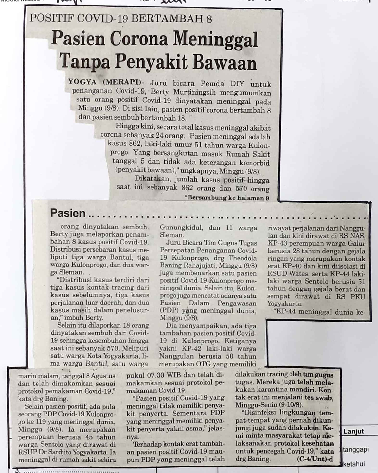 Kliping jogja terbaru