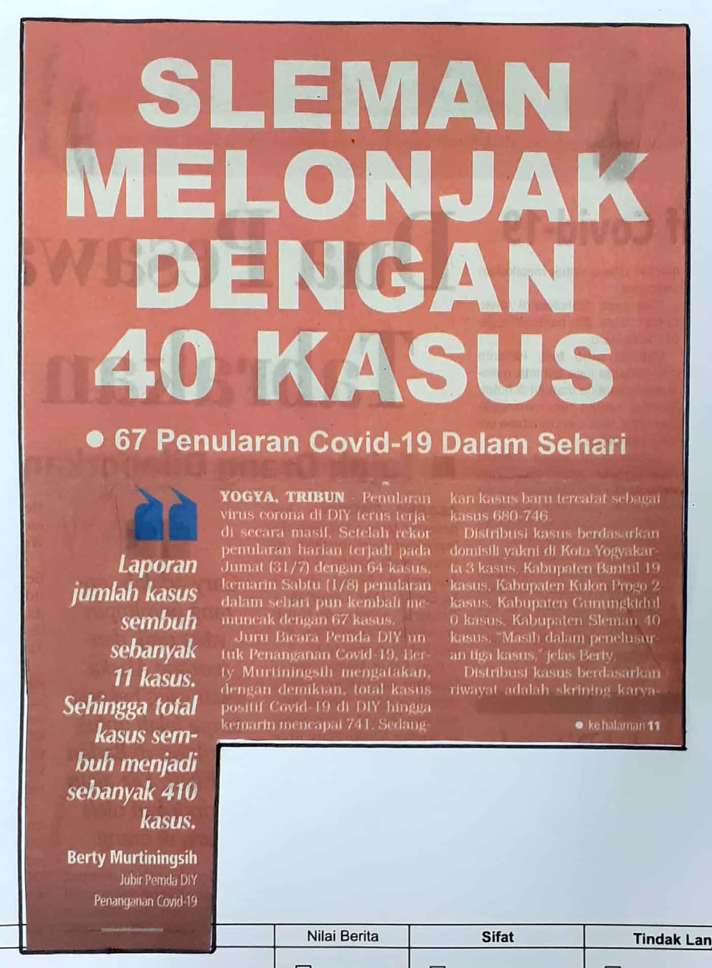 Kliping jogja terbaru