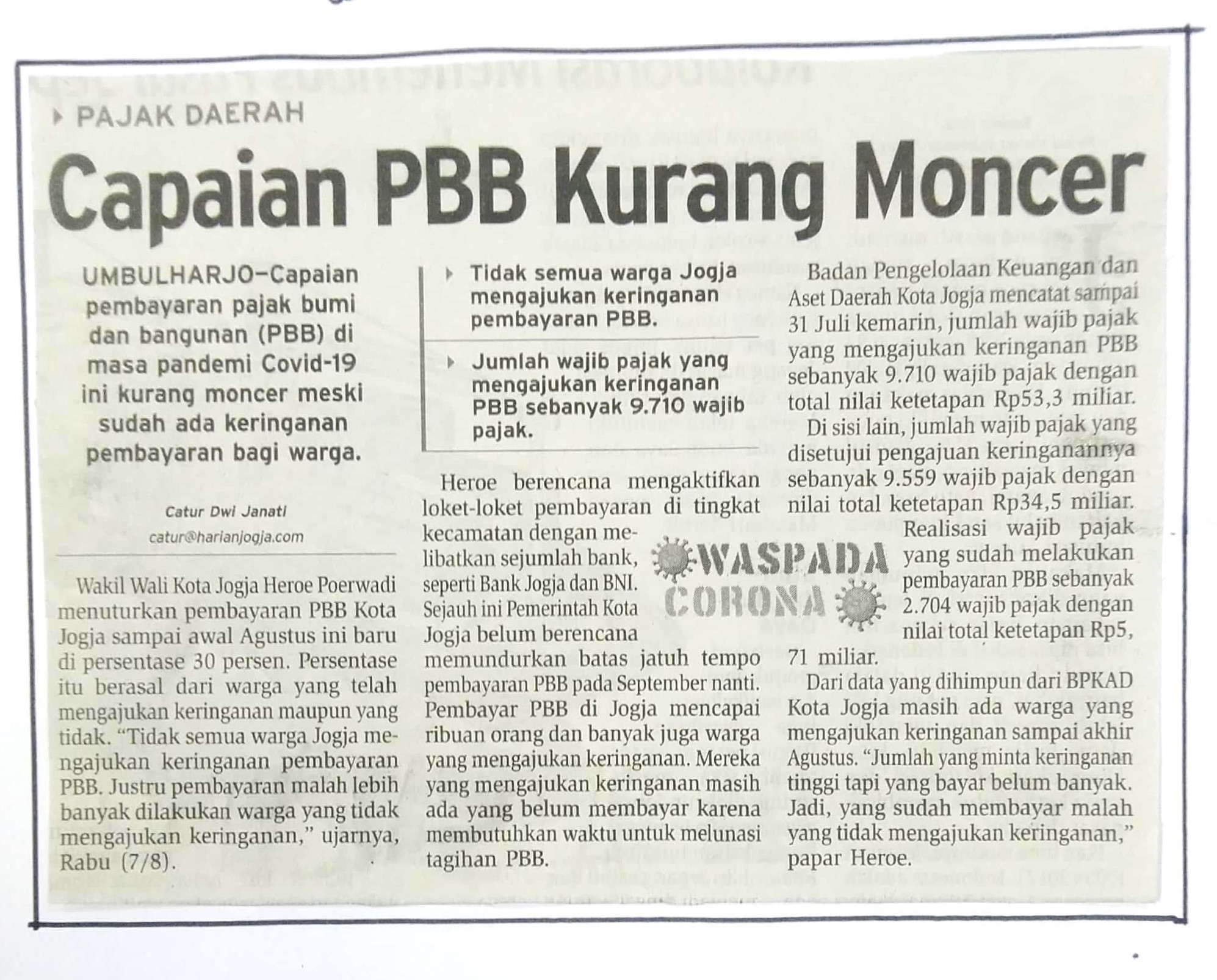 Kliping jogja terbaru